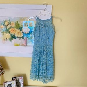 Light Blue Floral Sundress